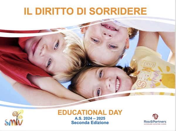 Diritto di sorridere educational day con i bambini dell'Istituto Santa Maria di Nazareth di Brescia