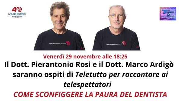 Teletutto Racconta - Dott. Rosi e Dott. Ardigò Venerdì 29 novembre