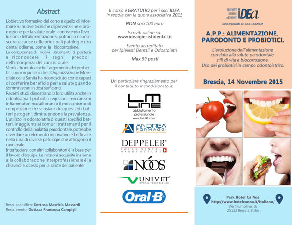 Alimentazione Paradonto e Probiotici